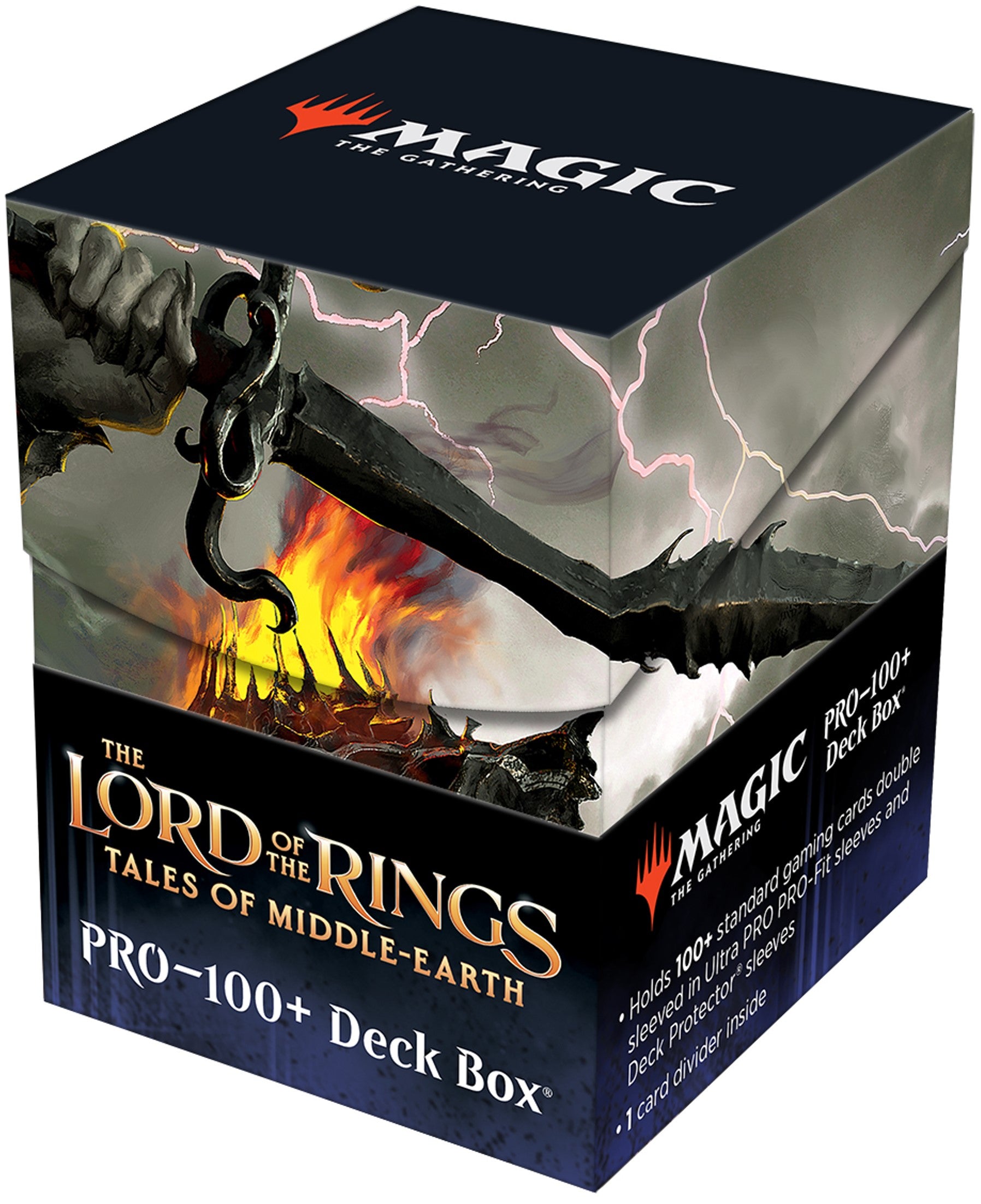 Pro-100+ Deck Box Lord of the Rings: SAURON | North of Exile Games