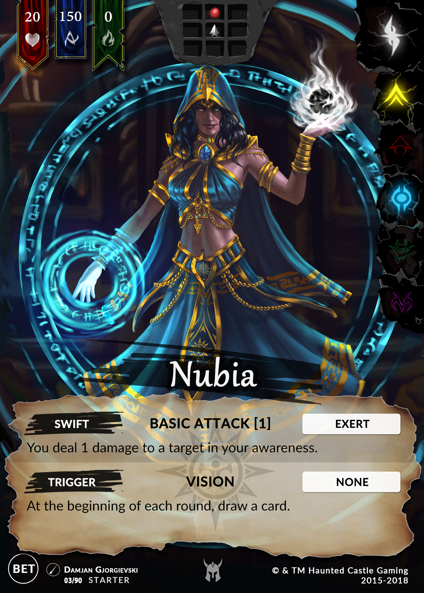 Nubia (Beta, 3/90) | North of Exile Games