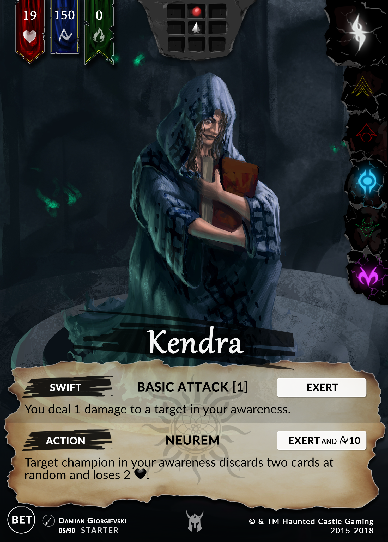 Kendra (Beta, 5/90) | North of Exile Games