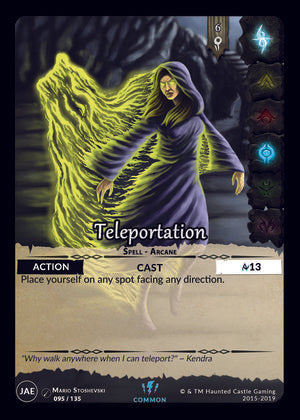 Teleportation (JAE,  95/135) | North of Exile Games
