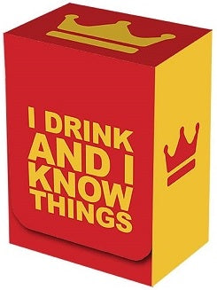 Legion Deck Box - I drink and I know things | North of Exile Games