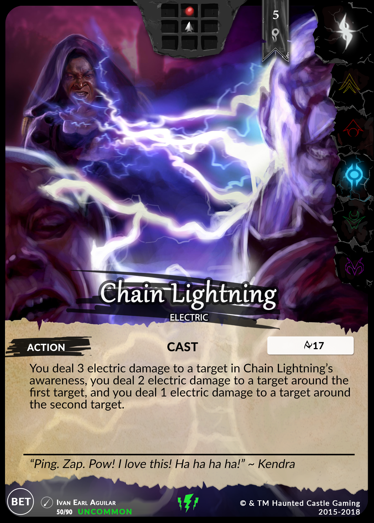 Chain Lightning (Beta, 50/90) | North of Exile Games