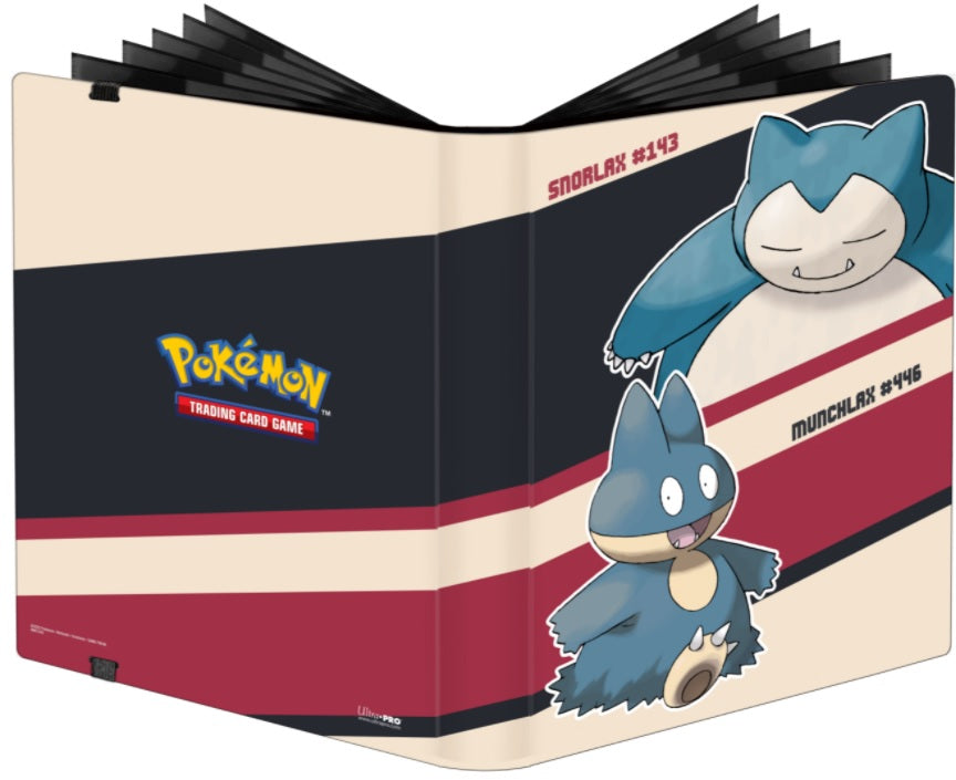 Ultra Pro Binder 9 Pocket - Pokemon Snorlax/Munchlax | North of Exile Games