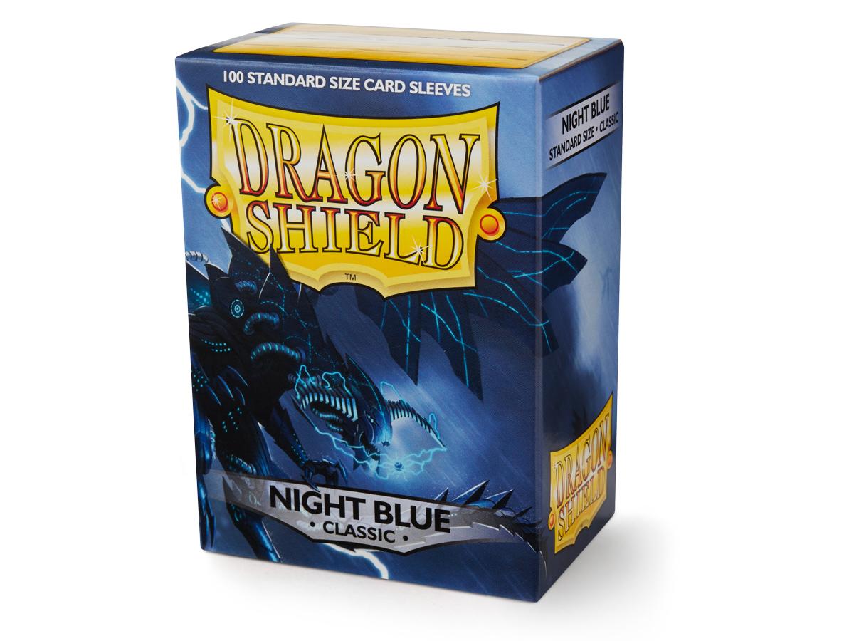 Dragon Shield Sleeves: box of 100 Classic Night Blue | North of Exile Games