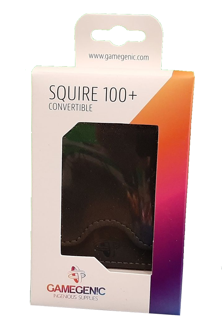 Squire 100+ convertible deck box by Gamegenic | North of Exile Games