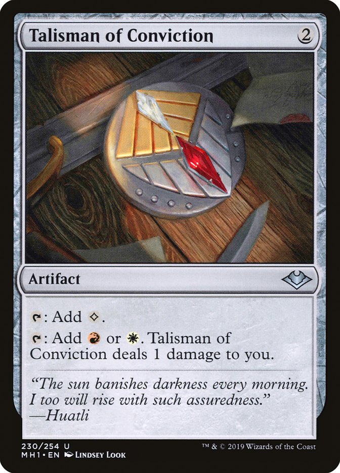 Talisman of Conviction [Modern Horizons] | North of Exile Games