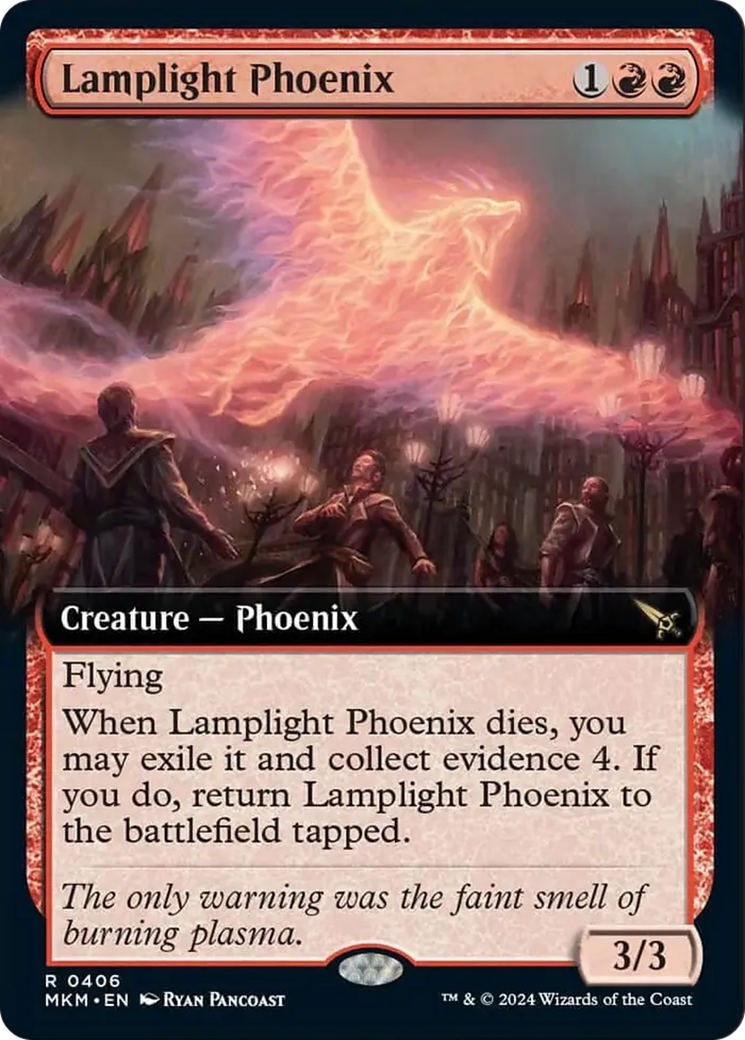 Lamplight Phoenix (Extended Art) [Murders at Karlov Manor] | North of Exile Games