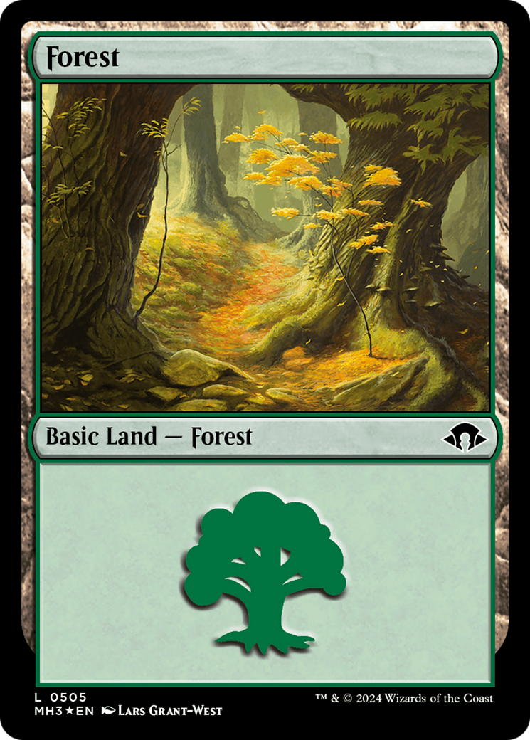 Forest (0505) (Ripple Foil) [Modern Horizons 3] | North of Exile Games