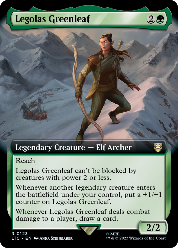 Legolas Greenleaf (Extended Art) [The Lord of the Rings: Tales of Middle-Earth Commander] | North of Exile Games