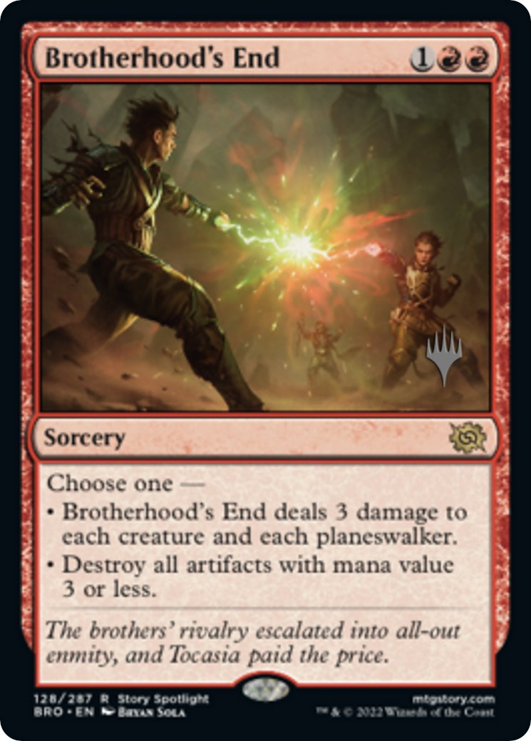 Brotherhood's End (Promo Pack) [The Brothers' War Promos] | North of Exile Games
