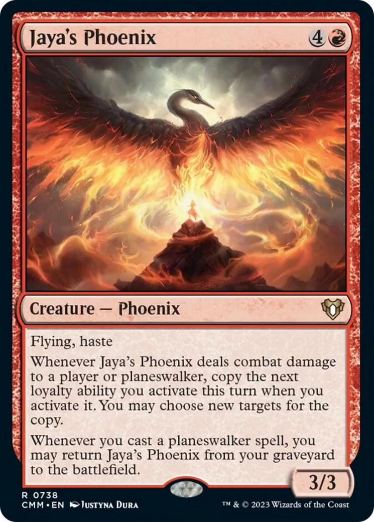 Jaya's Phoenix [Commander Masters] | North of Exile Games