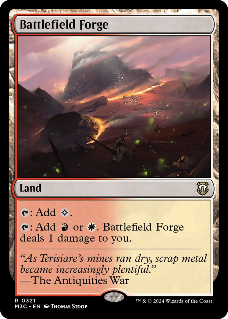 Battlefield Forge [Modern Horizons 3 Commander] | North of Exile Games