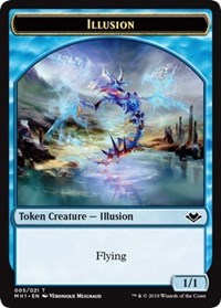 Illusion (005) // Myr (019) Double-Sided Token [Modern Horizons Tokens] | North of Exile Games