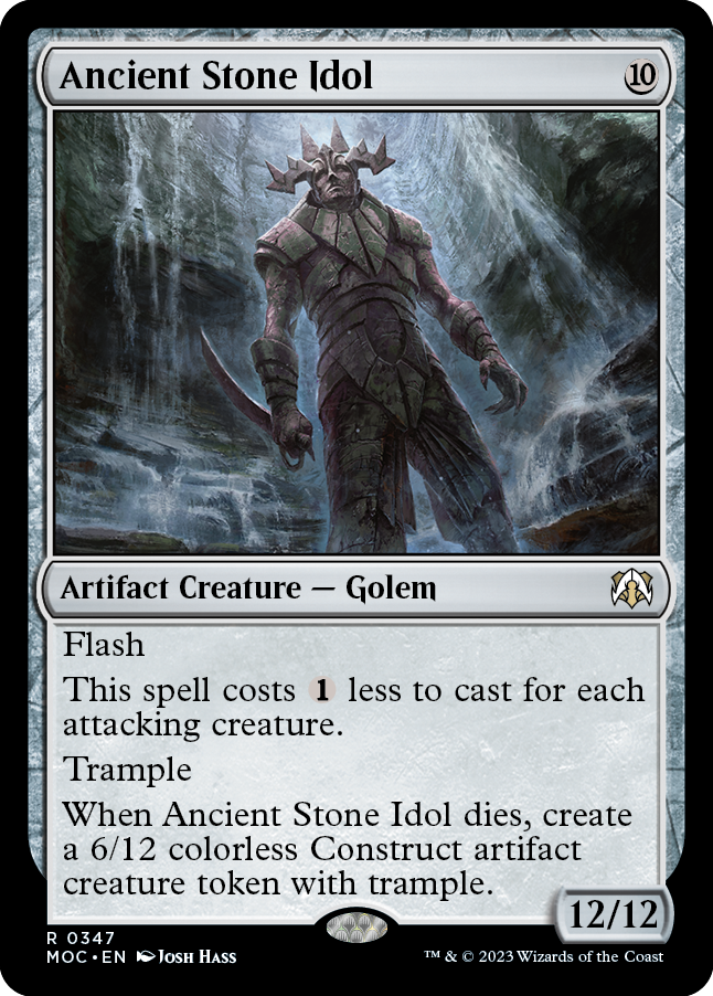Ancient Stone Idol [March of the Machine Commander] | North of Exile Games