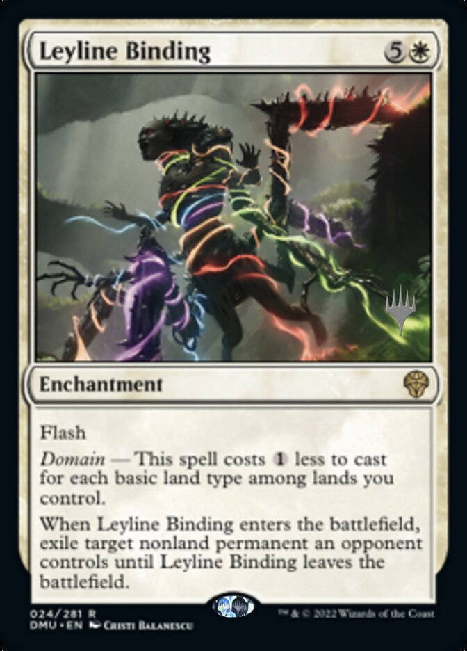 Leyline Binding (Promo Pack) [Dominaria United Promos] | North of Exile Games