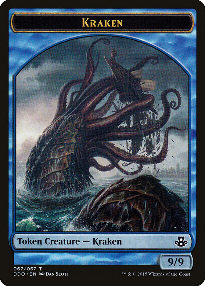 Kraken Token [Duel Decks: Elspeth vs. Kiora] | North of Exile Games