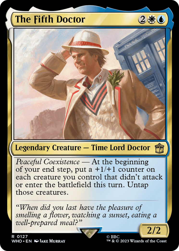 The Fifth Doctor [Doctor Who] | North of Exile Games