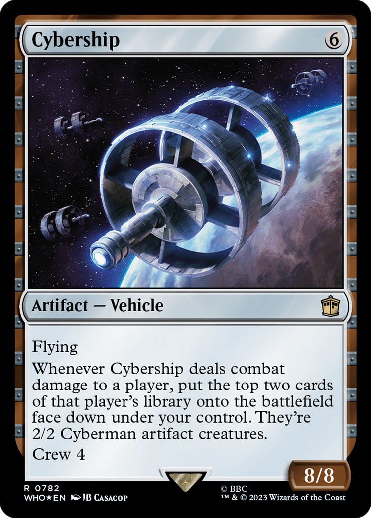 Cybership (Surge Foil) [Doctor Who] | North of Exile Games