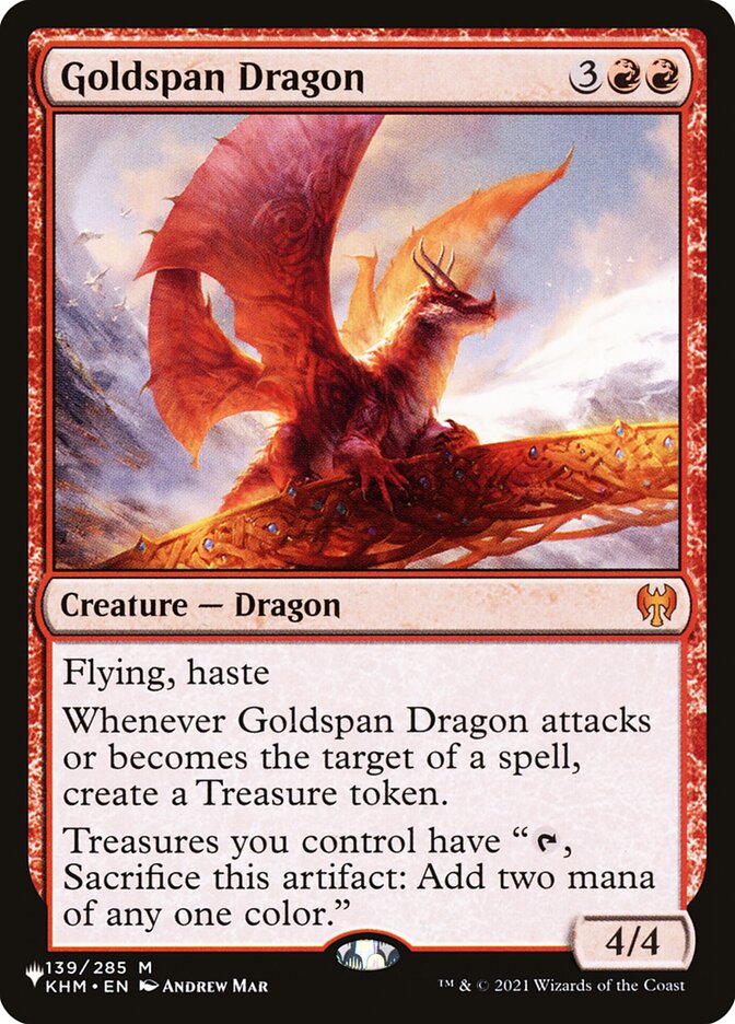 Goldspan Dragon [The List] | North of Exile Games