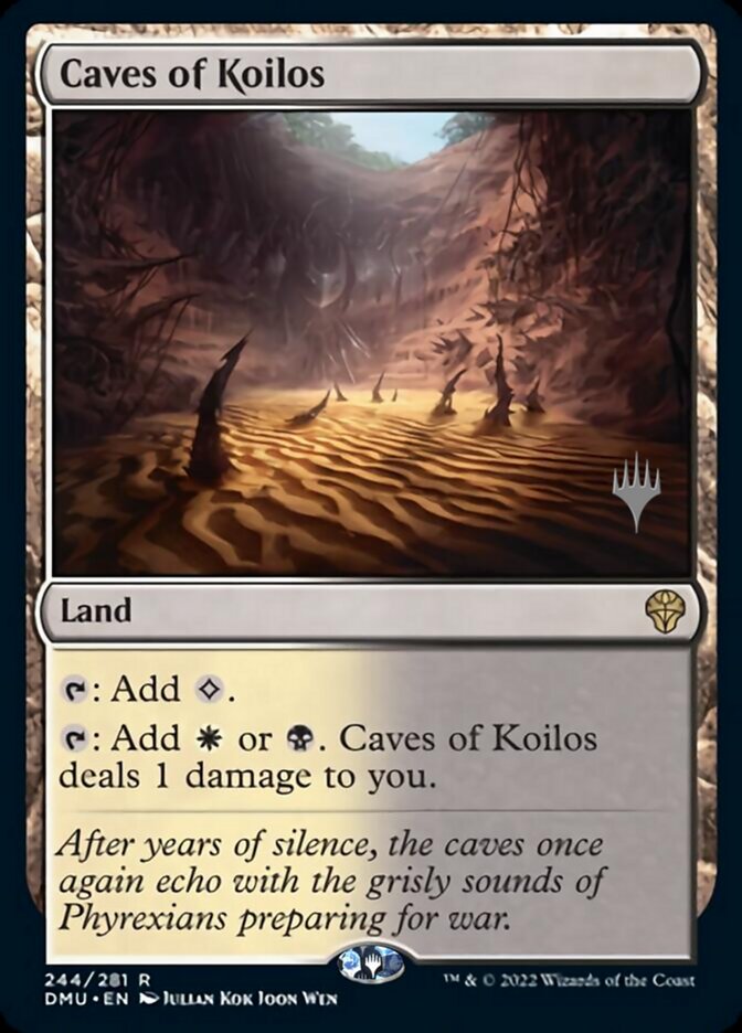 Caves of Koilos (Promo Pack) [Dominaria United Promos] | North of Exile Games