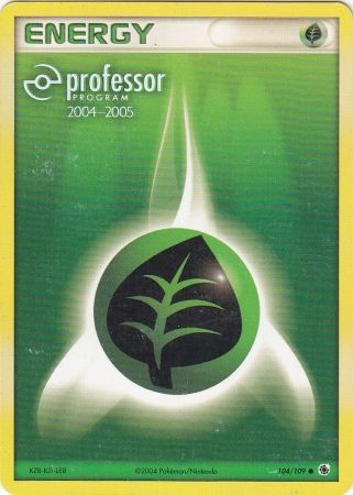 Grass Energy (104/109) (2004 2005) [Professor Program Promos] | North of Exile Games