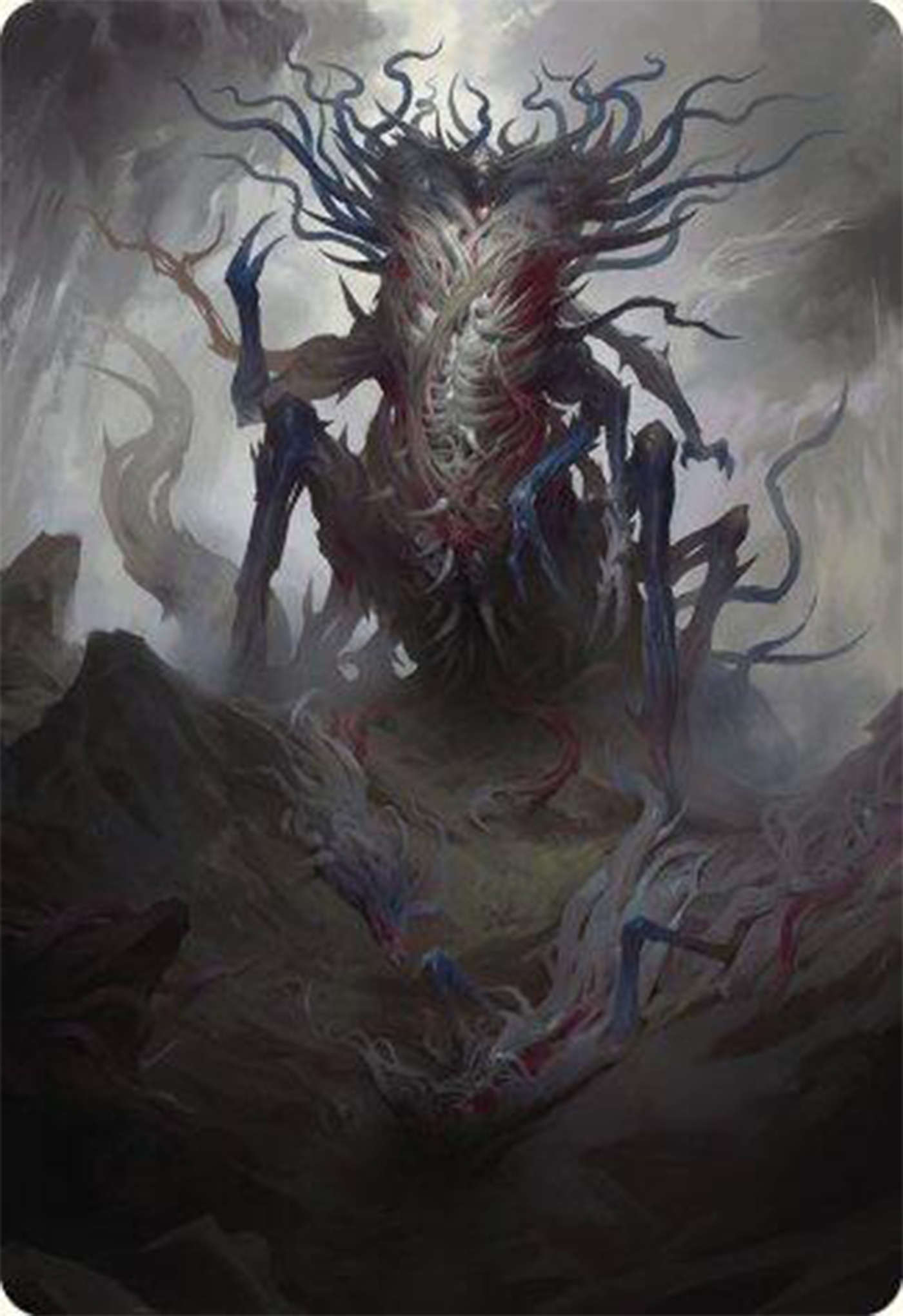 Azlask, the Swelling Scourge Art Card [Modern Horizons 3 Art Series] | North of Exile Games