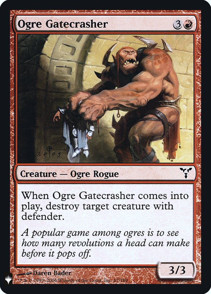 Ogre Gatecrasher [Mystery Booster] | North of Exile Games