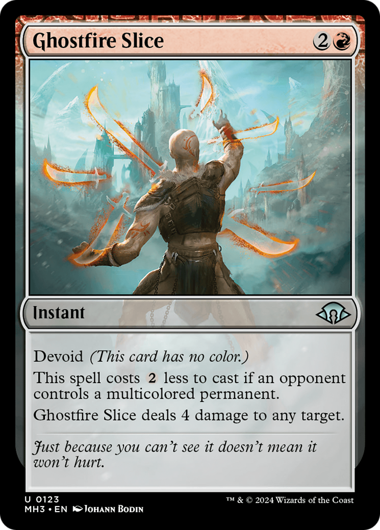 Ghostfire Slice [Modern Horizons 3] | North of Exile Games