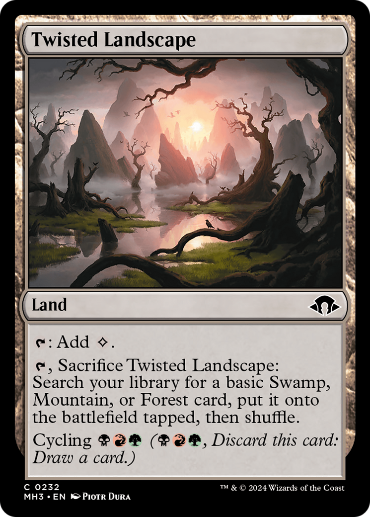 Twisted Landscape [Modern Horizons 3] | North of Exile Games