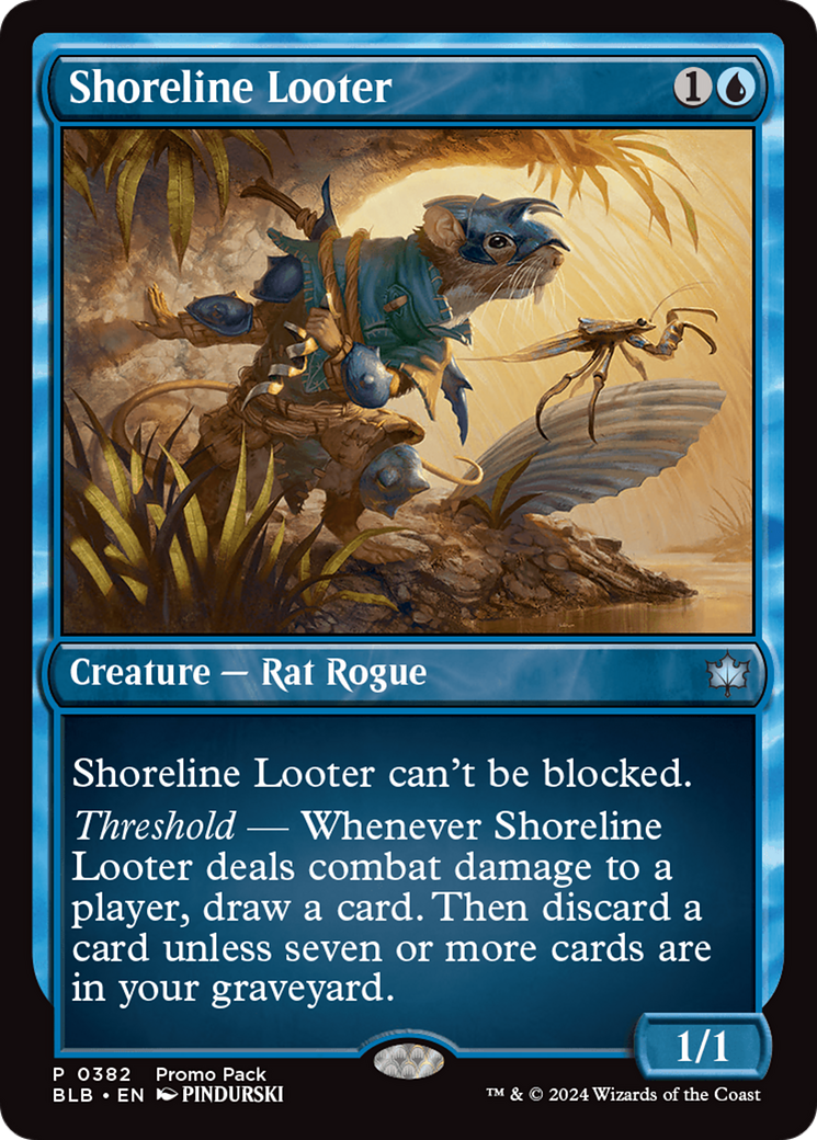 Shoreline Looter [Bloomburrow Promos] | North of Exile Games