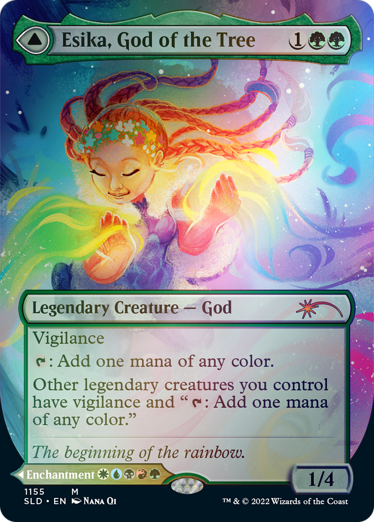 Esika, God of the Tree // The Prismatic Bridge (Borderless) [Secret Lair: From Cute to Brute] | North of Exile Games