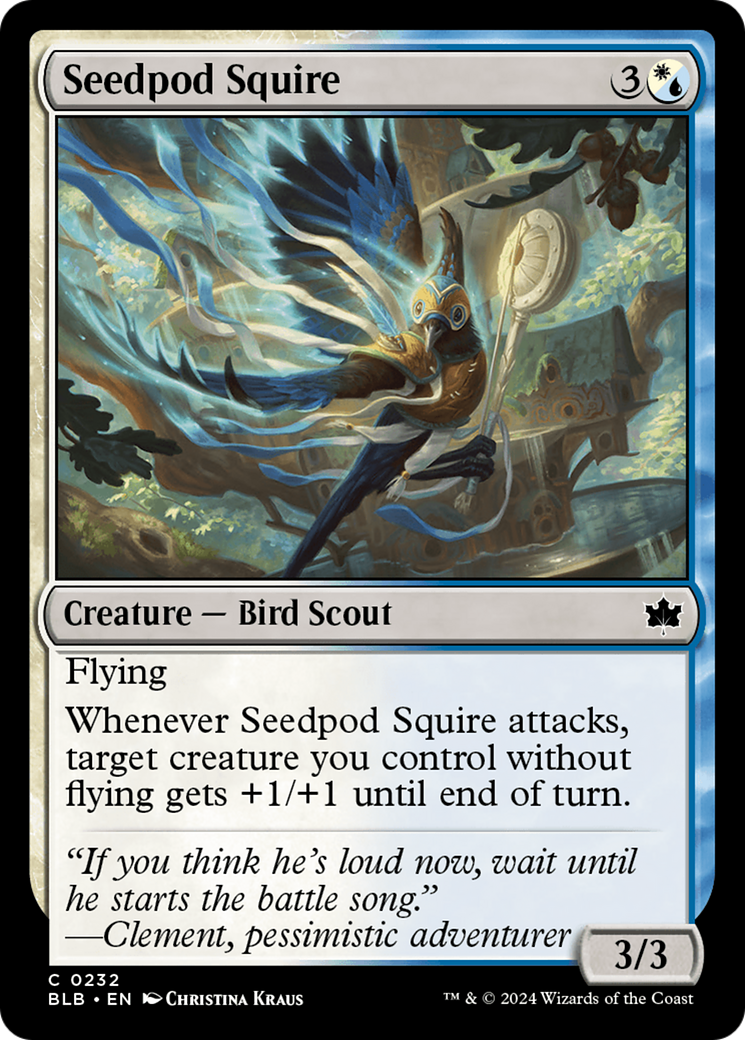Seedpod Squire [Bloomburrow] | North of Exile Games