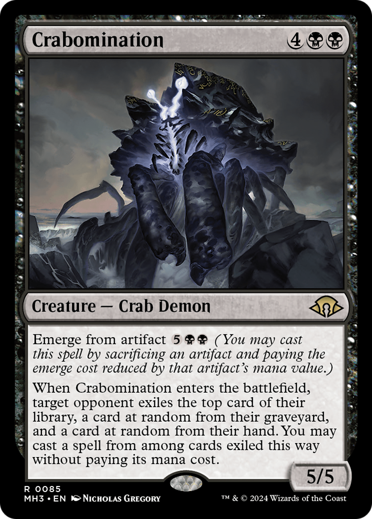 Crabomination [Modern Horizons 3] | North of Exile Games