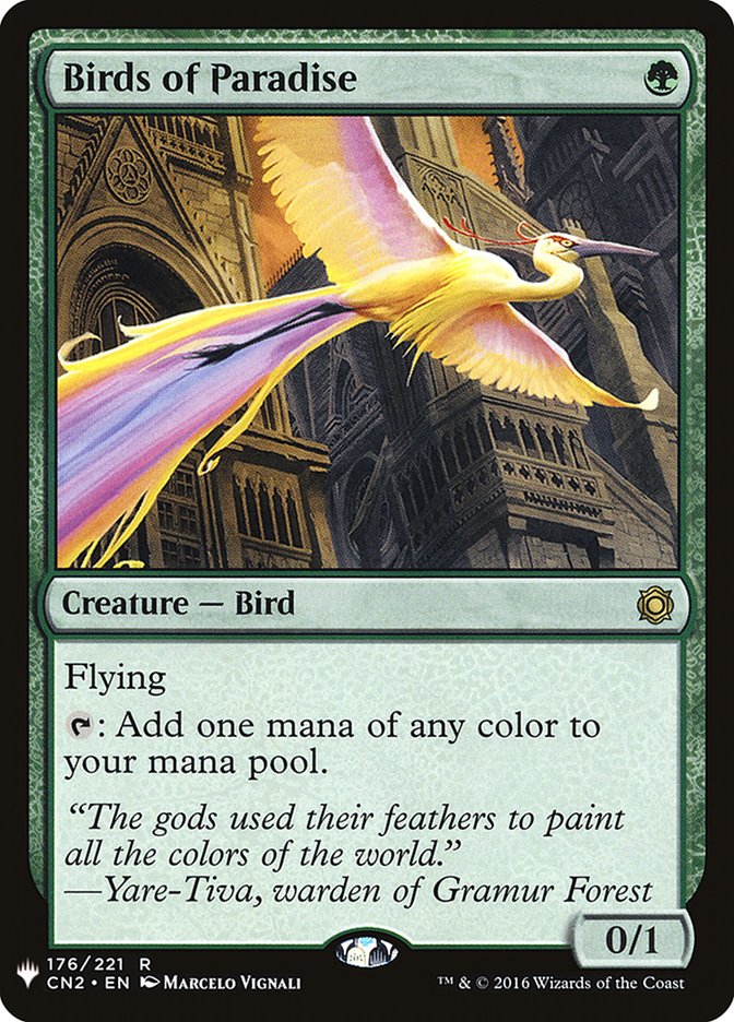 Birds of Paradise [Mystery Booster] | North of Exile Games