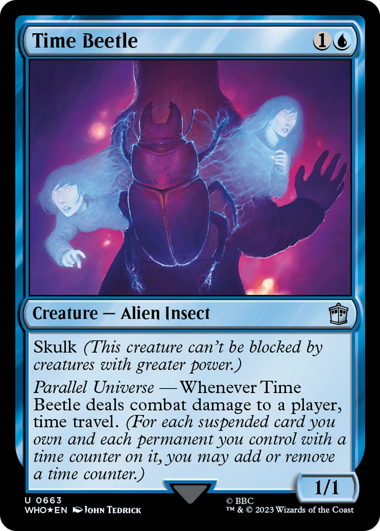 Time Beetle (Surge Foil) [Doctor Who] | North of Exile Games