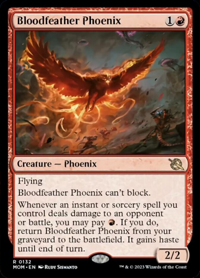 Bloodfeather Phoenix [March of the Machine] | North of Exile Games