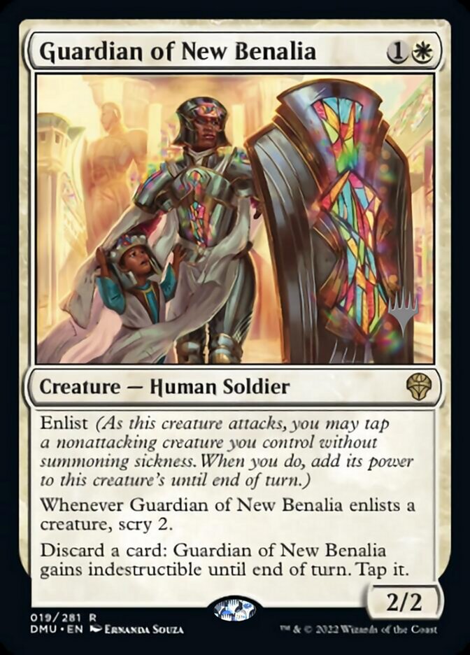 Guardian of New Benalia (Promo Pack) [Dominaria United Promos] | North of Exile Games