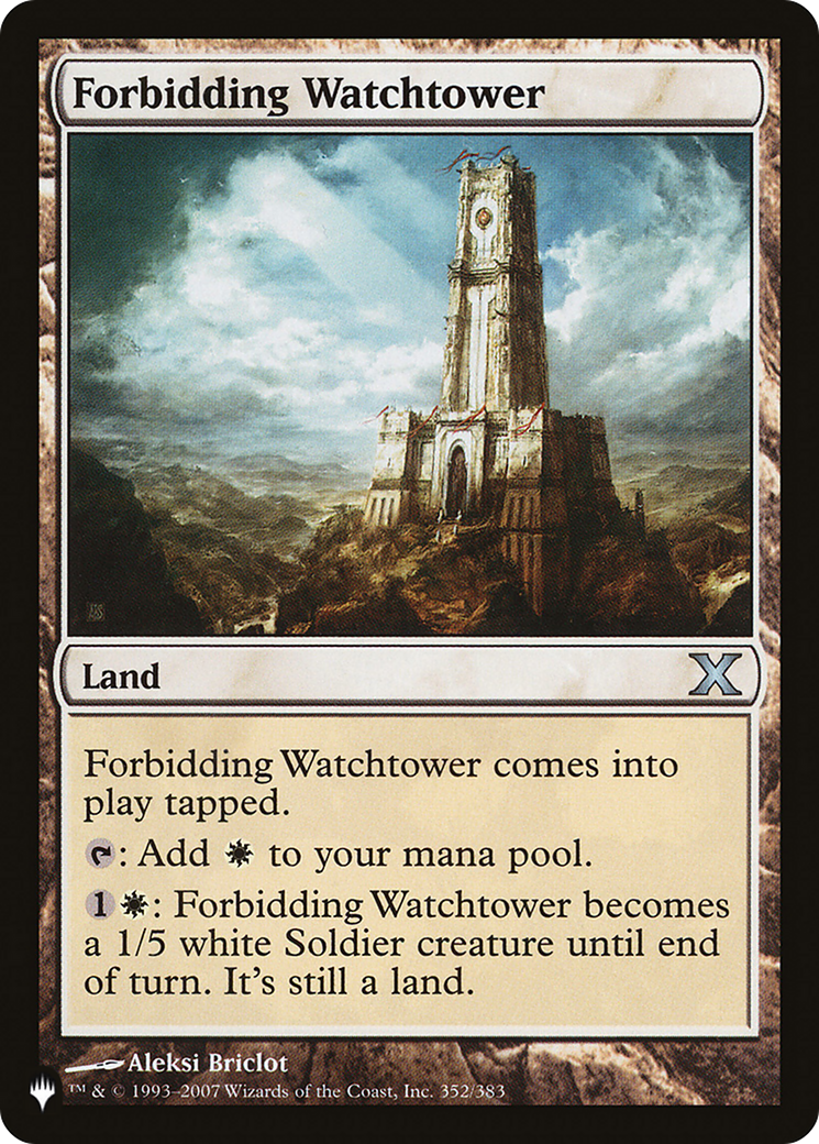 Forbidding Watchtower [The List] | North of Exile Games