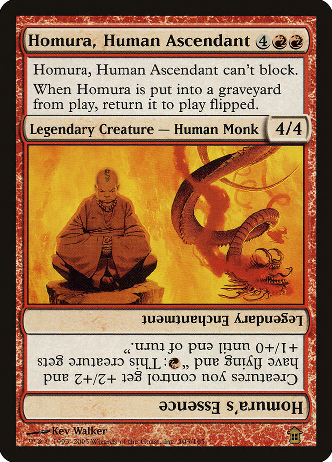 Homura, Human Ascendant // Homura's Essence [Saviors of Kamigawa] | North of Exile Games