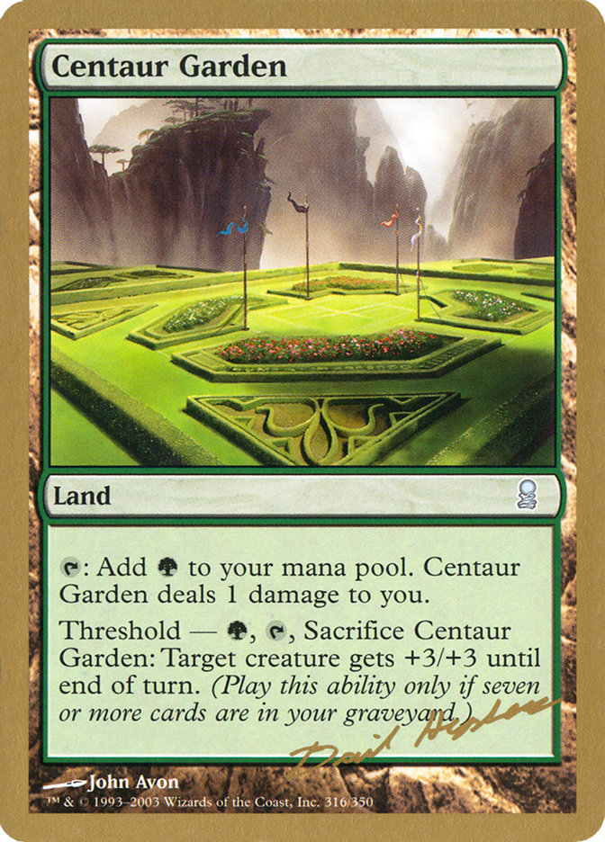 Centaur Garden (Dave Humpherys) [World Championship Decks 2003] | North of Exile Games