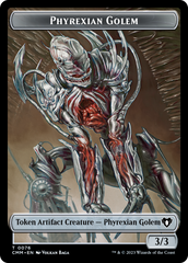 Phyrexian Golem // Ox Double-Sided Token [Commander Masters Tokens] | North of Exile Games