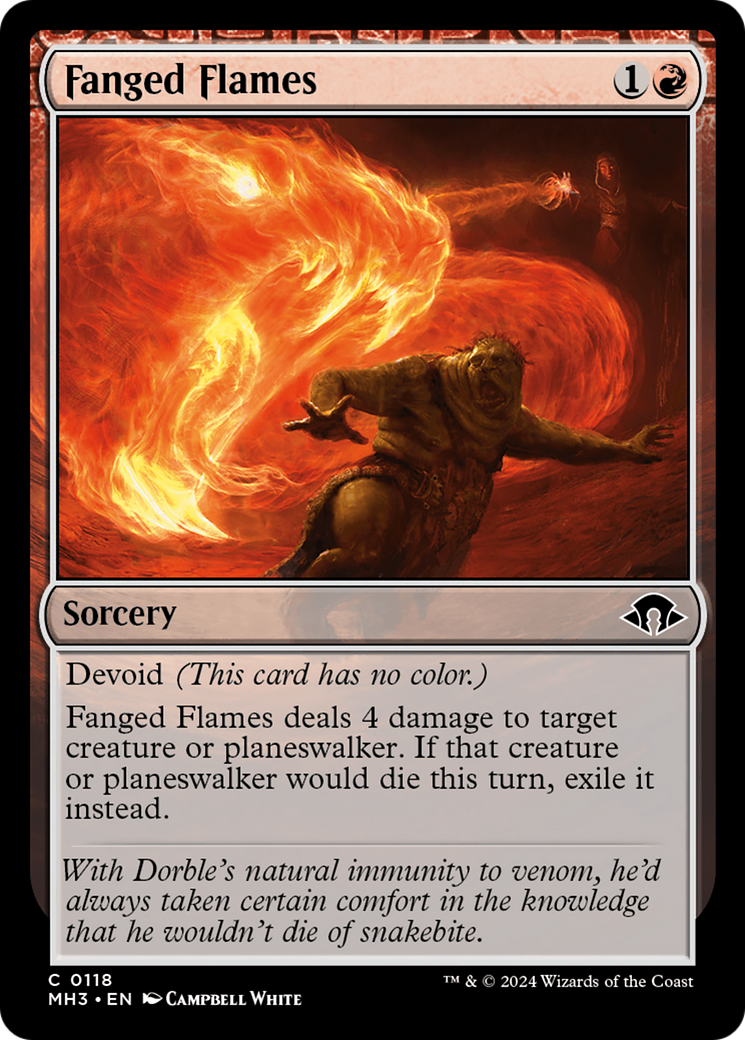 Fanged Flames [Modern Horizons 3] | North of Exile Games