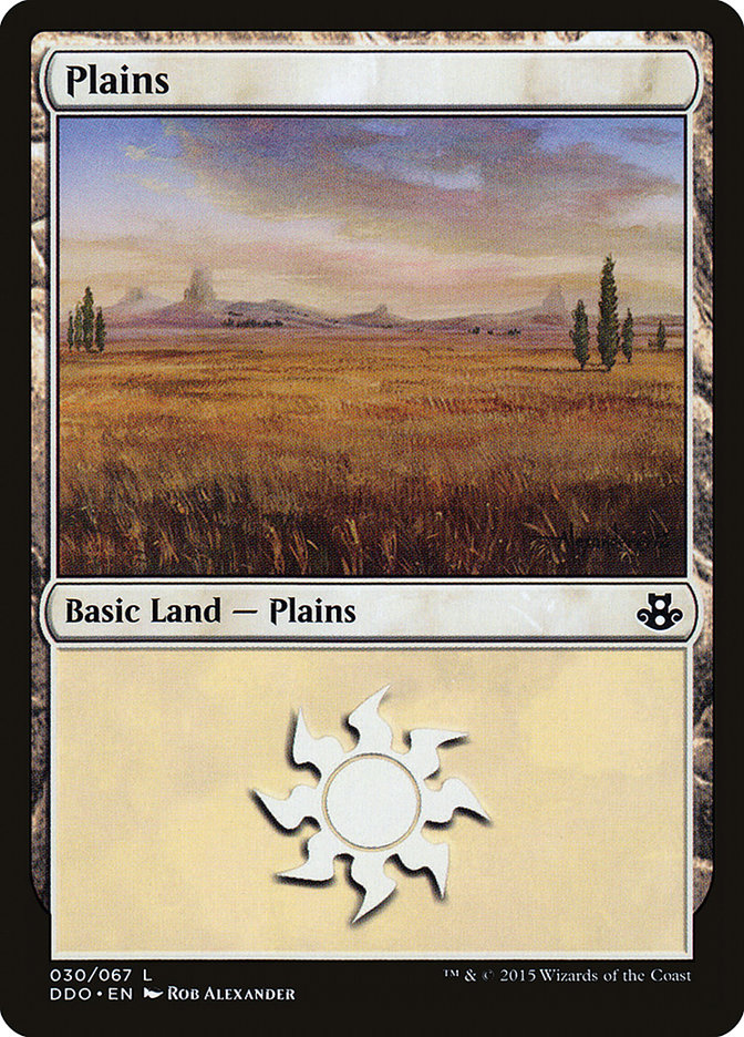 Plains (30) [Duel Decks: Elspeth vs. Kiora] | North of Exile Games