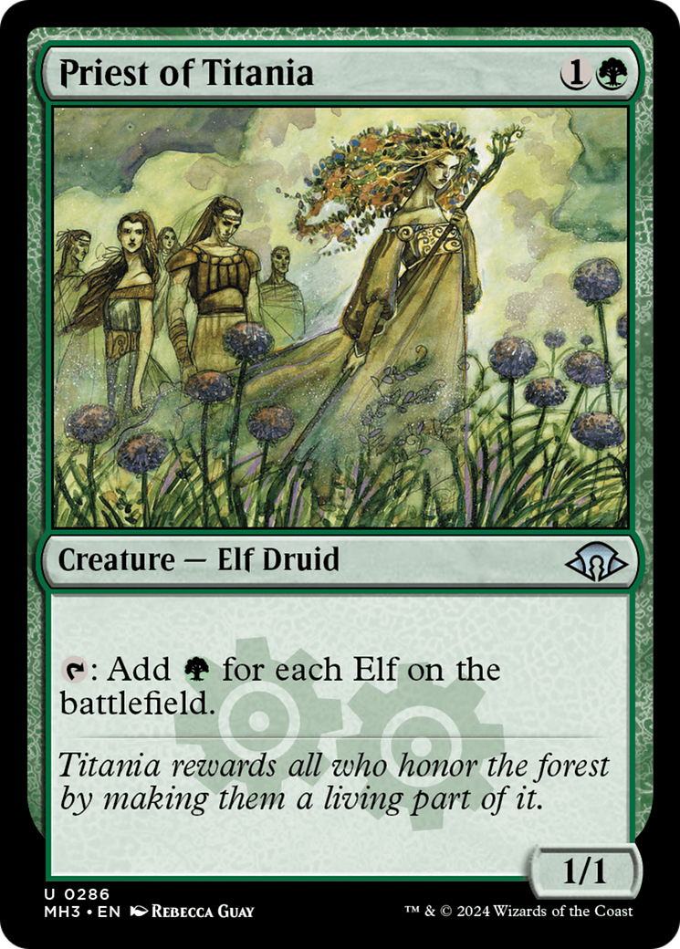 Priest of Titania [Modern Horizons 3] | North of Exile Games