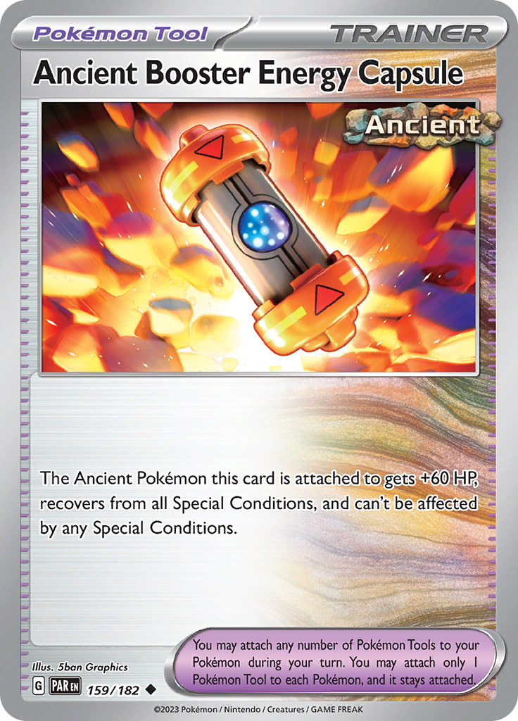 Ancient Booster Energy Capsule (159/182) [Scarlet & Violet: Paradox Rift] | North of Exile Games