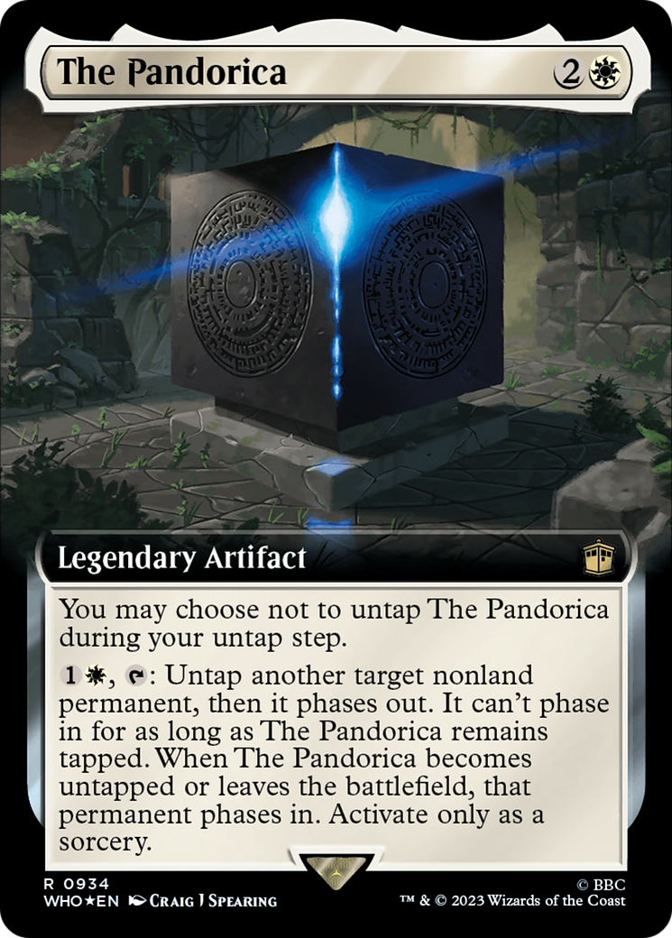 The Pandorica (Extended Art) (Surge Foil) [Doctor Who] | North of Exile Games
