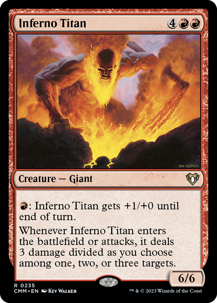 Inferno Titan [Commander Masters] | North of Exile Games