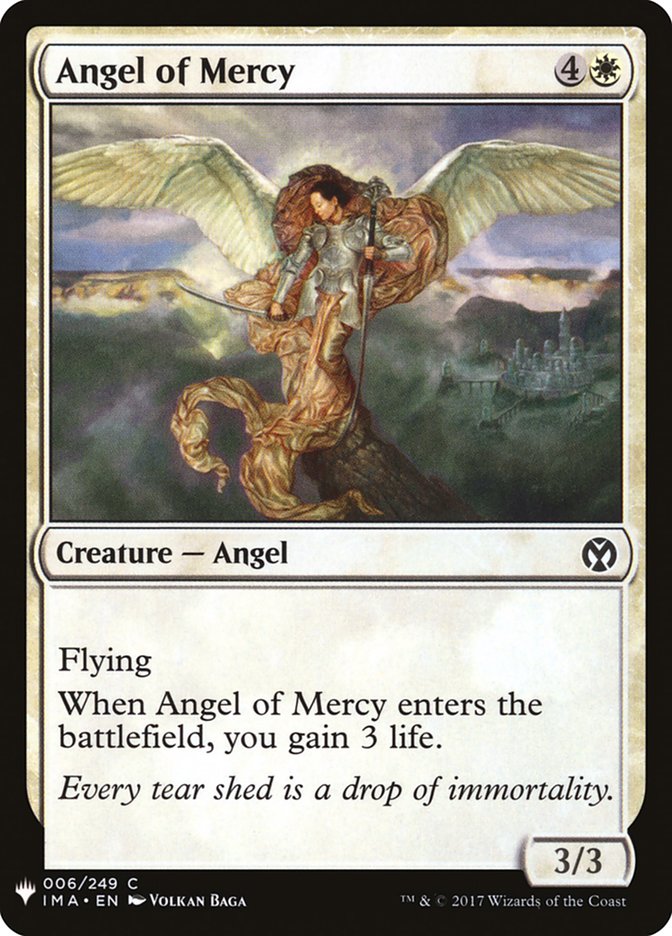 Angel of Mercy [Mystery Booster] | North of Exile Games