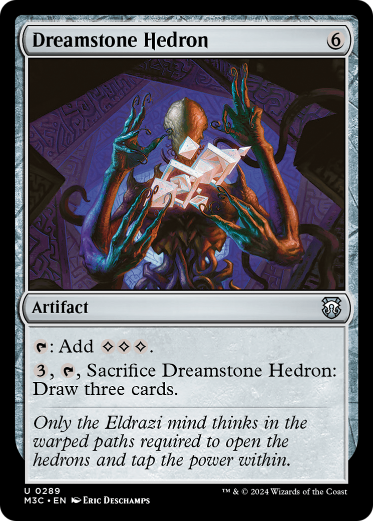 Dreamstone Hedron (Ripple Foil) [Modern Horizons 3 Commander] | North of Exile Games
