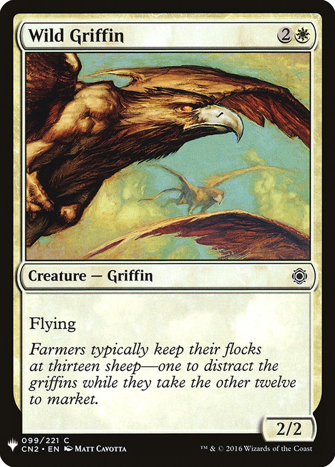 Wild Griffin [Mystery Booster] | North of Exile Games